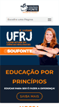 Mobile Screenshot of colegiofonte.com.br